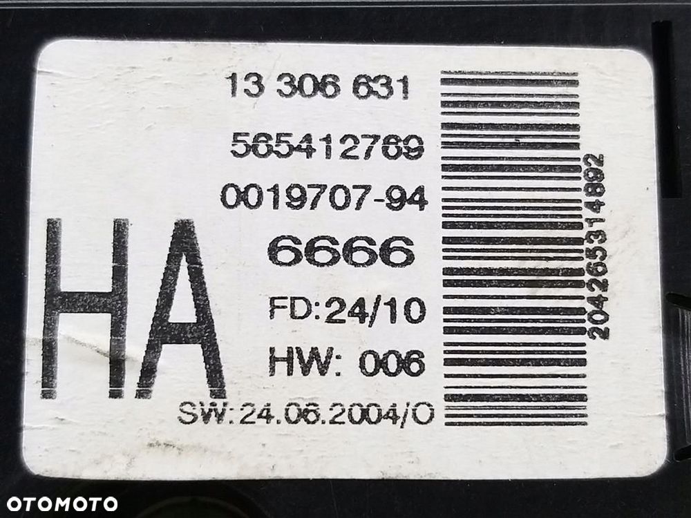 Radio+ wyświetlacz CD30 FABRYCZNE kpl Opel Astra III H 2004-2013R 497316088 - 9