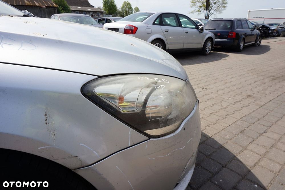 MASKA ZDERZAK BŁOTNIKI LAMPY CEED I LIFT 9S  KIA 2009-2012 SREBRNY PRZÓD KOMPLETNY - 21