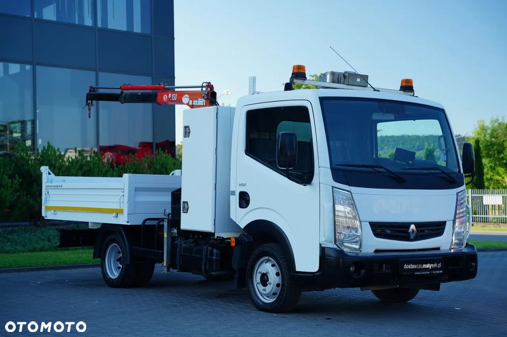 Renault MAXITY / SKRZYNIA /  HDS MAXLIFT 1 500.2 E- 3 M / MAX UDŹWIG 990 KG / BLIŹNIAK / SPROWADZONY / - 2