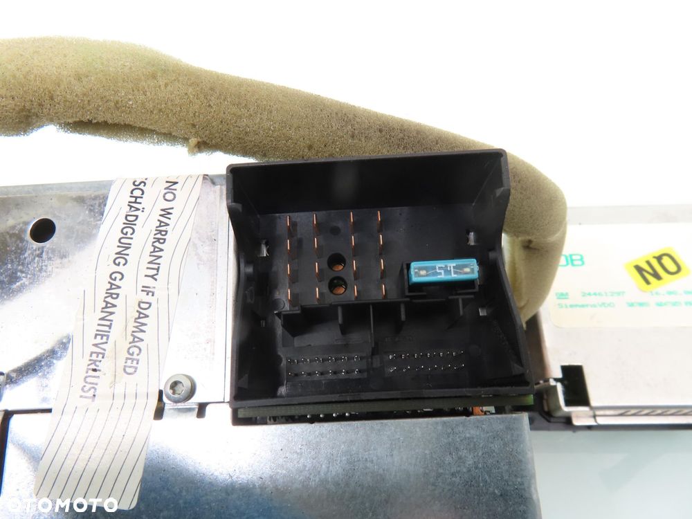 RADIO CD70 NAVI OPEL VECTRA C 13188477 24461297 - 2