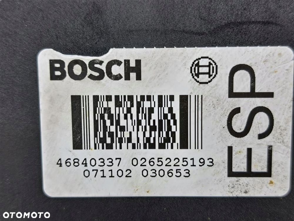 Pompa ABS Alfa Romeo 156 2,0 B 1997-2002 46840337 0265225193 BOSCH - 3