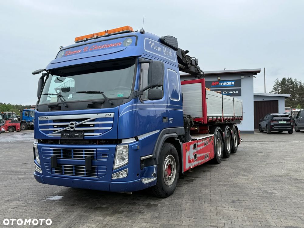 Volvo FM500 8x4 triadem wywrotka HDS HIAB 288-5 HiPro - 10