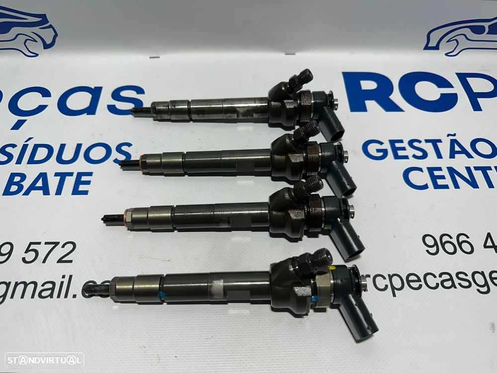 .Conjunto de 4 injetores Bosch BMW 2.0D 16v N47D20 N47 N47N 116D 118D 316D 318D 118cv 143cv 2006 - 2016 - 3