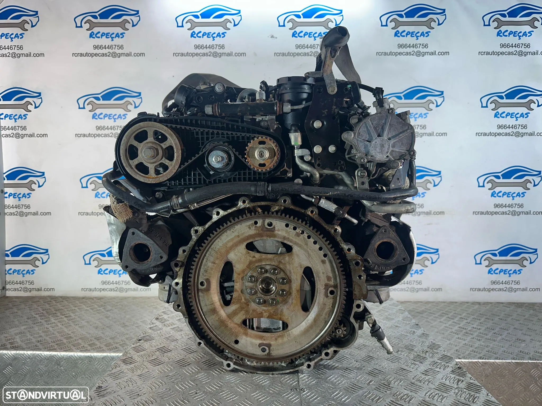 .Motor Completo 2.7 HDI 204cv V6 Jaguar Land Rover PSA Peugeot Citroen AJD 276DT DT17TED4 Siemens Continental - 2