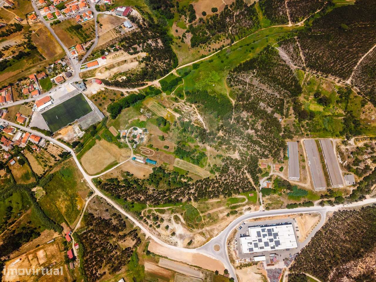 Terreno com quatro hectares e meio perto de indústria, no concelho ... - Grande imagem: 3/18
