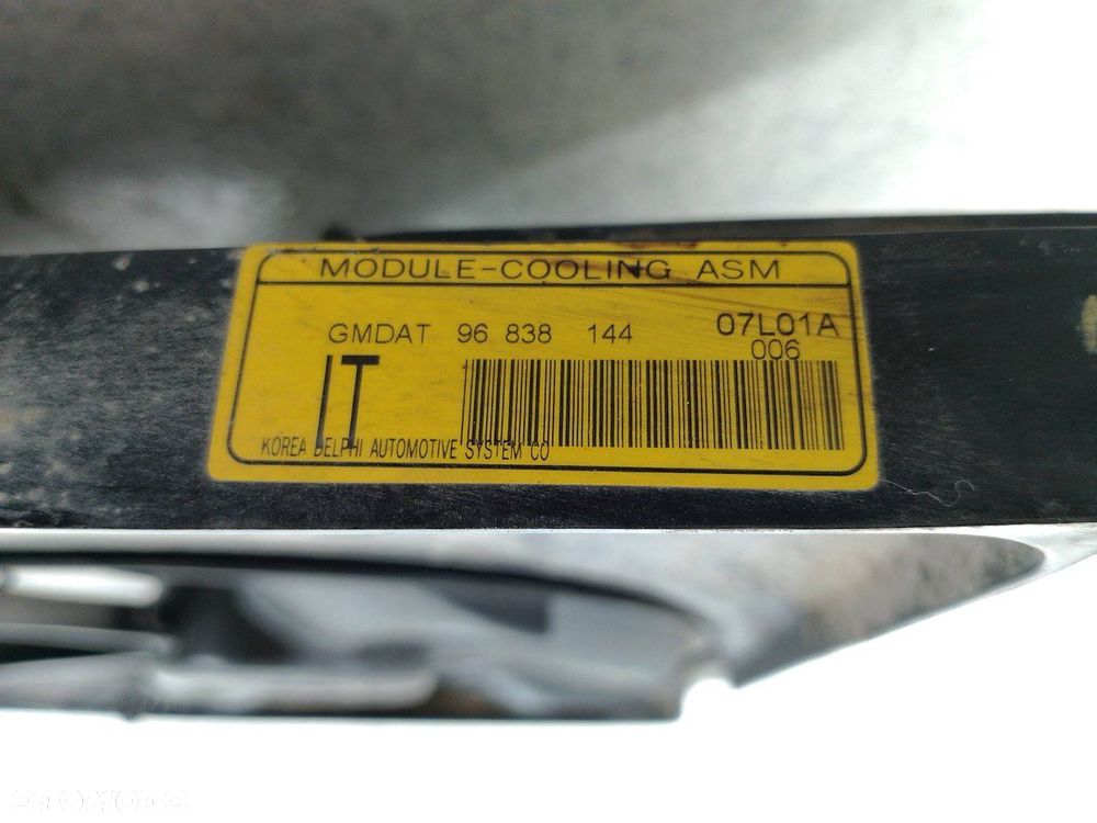 WENTYLATOR CHŁODNICY CHEVROLET CAPTIVA 96838144 2.4 16V - 2