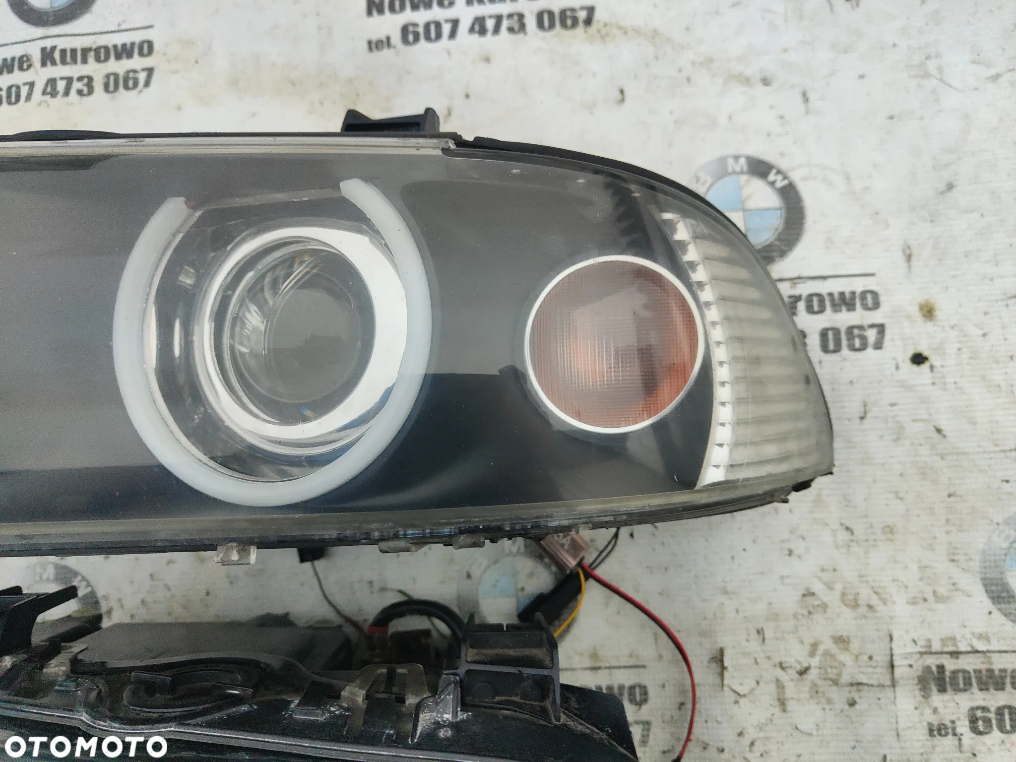 BMW E39 Lifting Lampa Przednia Lewa Prawa BiXenon Kierunek w ringach - 8