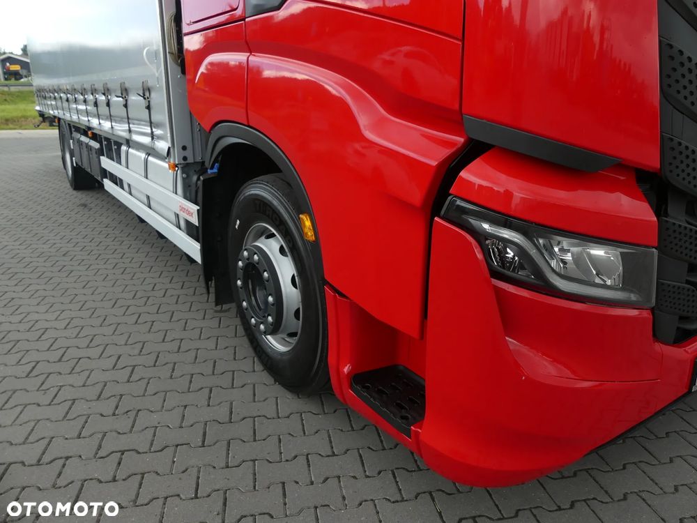Iveco S WAY 460 / FIRANKA 8.10m / EURO 6 / KLIMATYZACJA POSTOJOWA / - 14