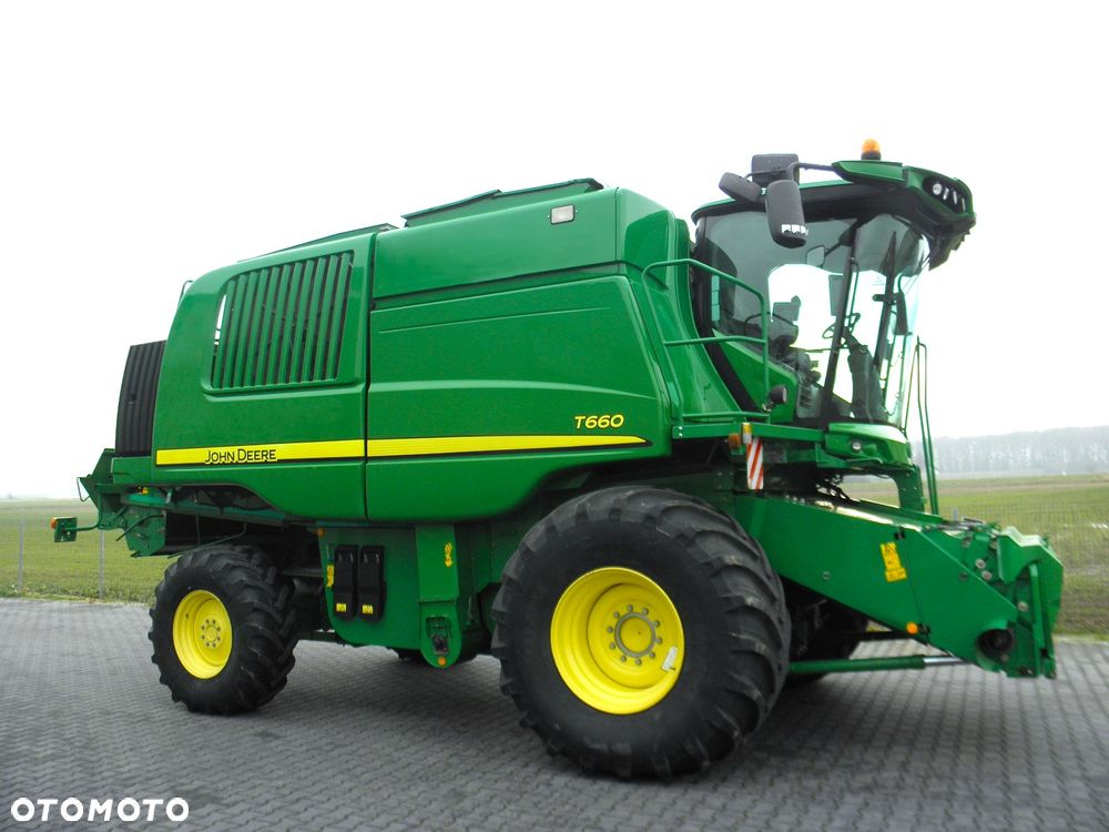 John Deere T 660 2012 Rok, heder 7,6m, Nowsza Wersja, Nie Malowany, Stan Bardzo Dobry - 2