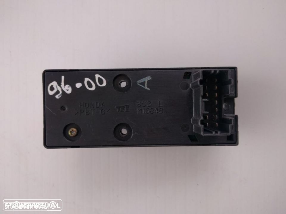 botoes comando interruptor vidros  honda civic - 2