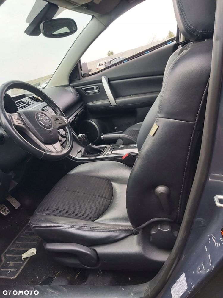 MAZDA 6 II GH Fotel lewy przód skóra - 4