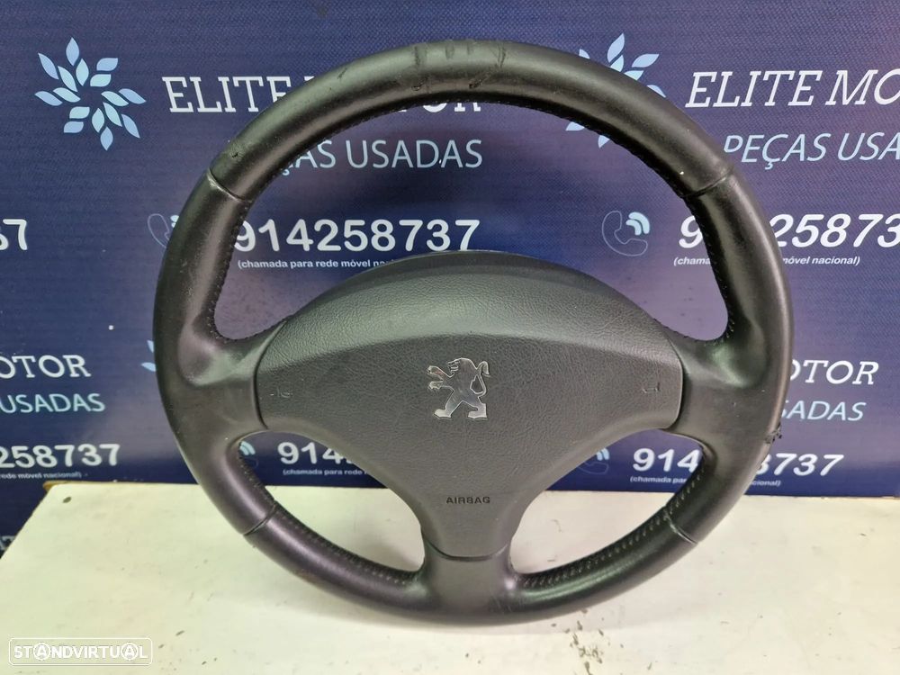 Volante usado pele com airbag PEUGEOT 3008 - 4