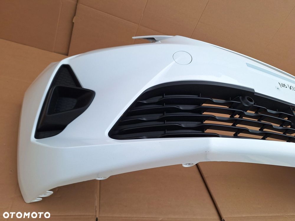 OPEL CORSA F GS LINE GSi 19-23 NIE KLEJONY! SUPER STAN BIAŁY ZDERZAK PRZÓD PRZEDNI ORYG. GM 9830340080 WYSYŁKA 24H - 7