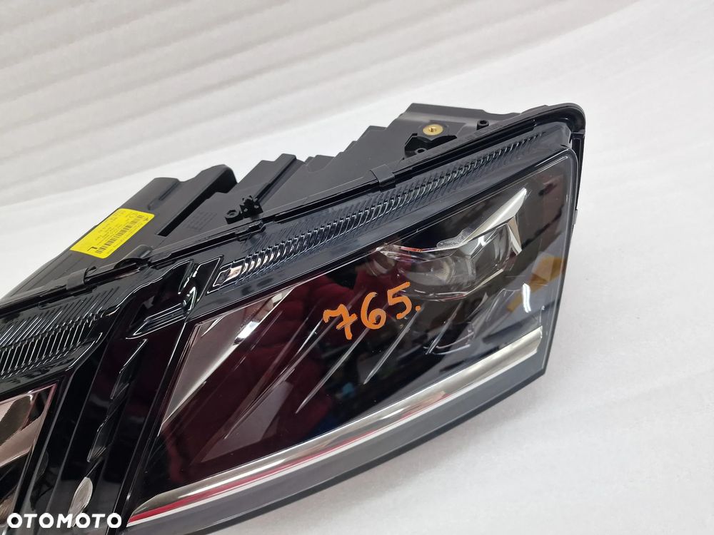 SKODA OCTAVIA III 3 LIFT 5E0 16- LEWA LAMPA PRZEDNIA PRZÓD , FULL LED FULLLED , KOMPLETNA POSIADA PRZETWORNICE , ŁADNA , NR 5E1941015D , NR AUKCJI LA765 - 7