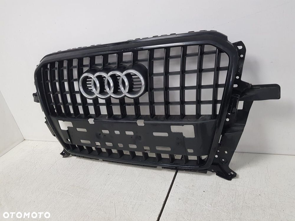 AUDI SQ5 Q5 8R 8R0 LIFT 12-16 GRILL ATRAPA ZDERZAKA CHŁODNICY CZARNY ORYGINAL 8R0853651AD - 3