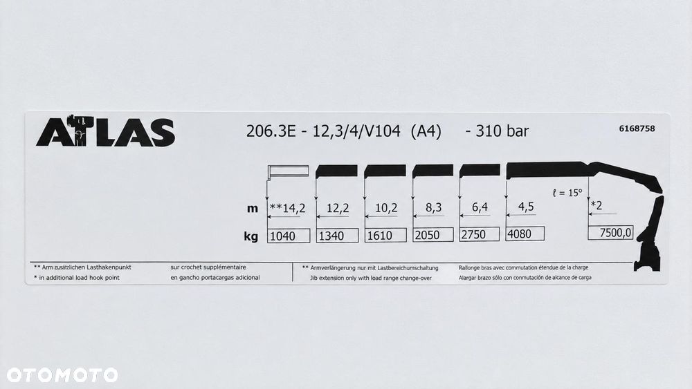 Iveco X WAY 420 * SKRZYNIA 6,00 m + ATLAS 206.3E + PILOT * STAN BDB - 8