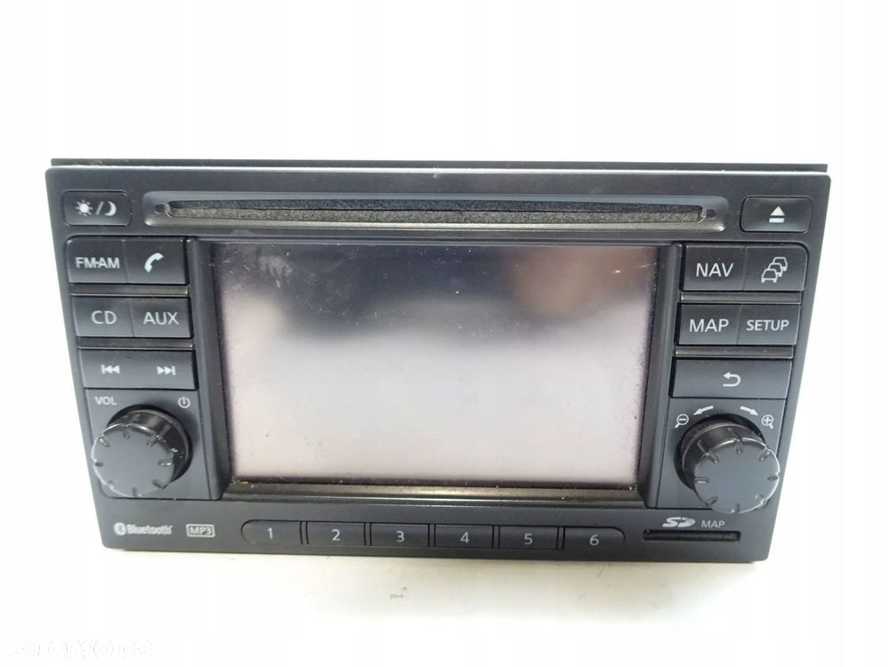 radio cd nissan qashqai j10 lift 10-13 r. - 1