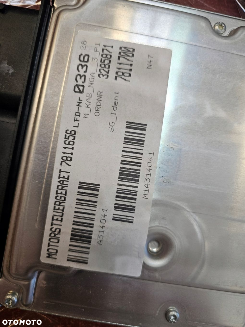 ZESTAW STARTOWY KOMPUTER IMMO BMW E91 2.0D 07 N47 0281015043 - 10