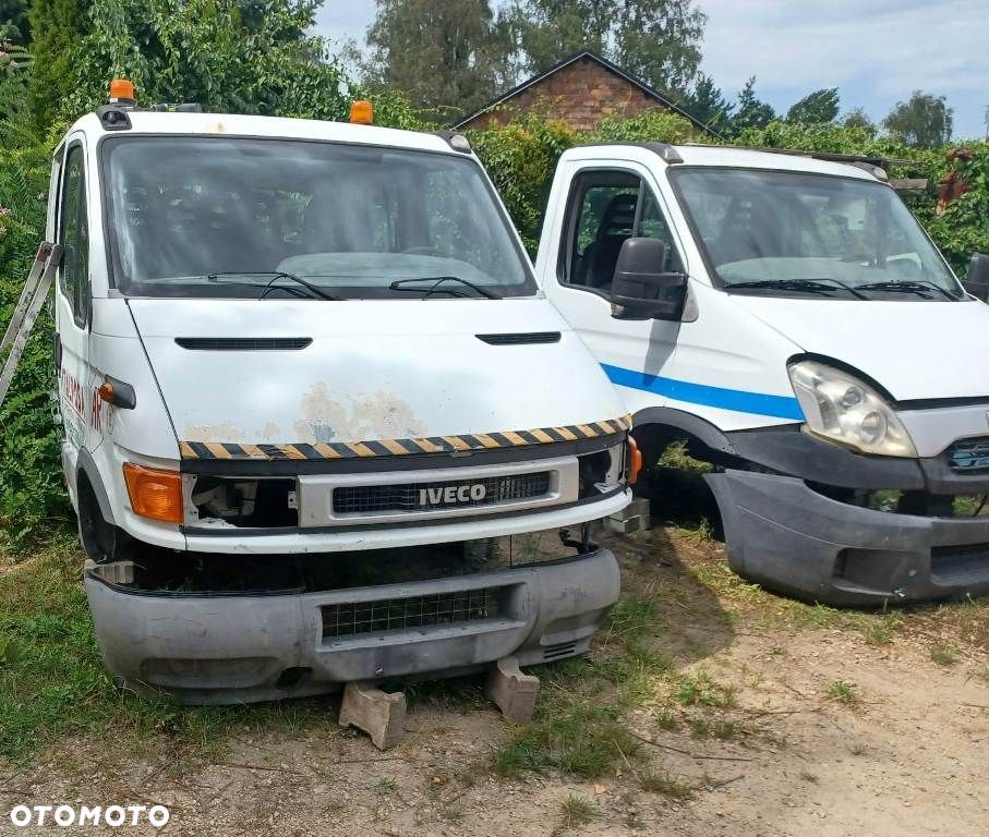 Kabina Doka Dubel Iveco Daily 2000  Kompletna sanki resory kiper wywrot hds silnik - 3