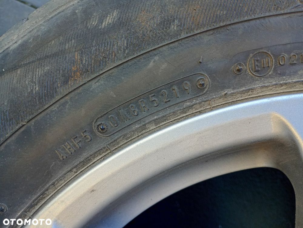 4x felga aluminiowa opona 225/65r17 106h 5x114.3 nissan x-trail t32 - 7