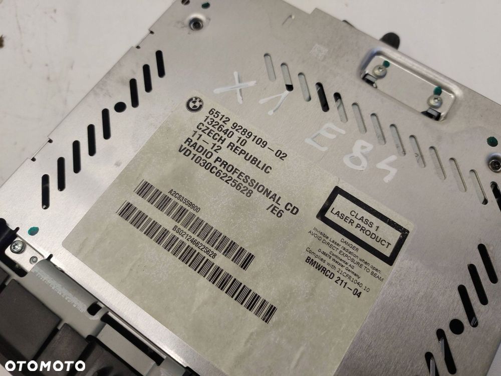bmw x1 e84 radio czytnik cd professional 9226395 - 4