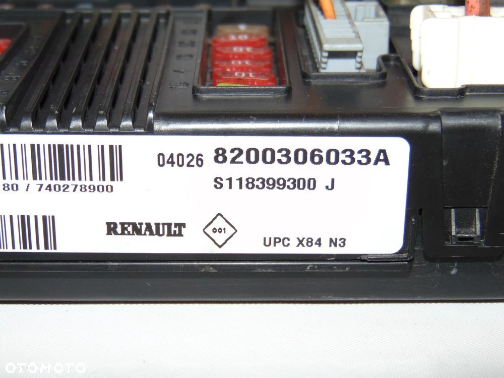 Moduł sterownik UPC 8200306033A Renault Megane Scenic II 2 - 10