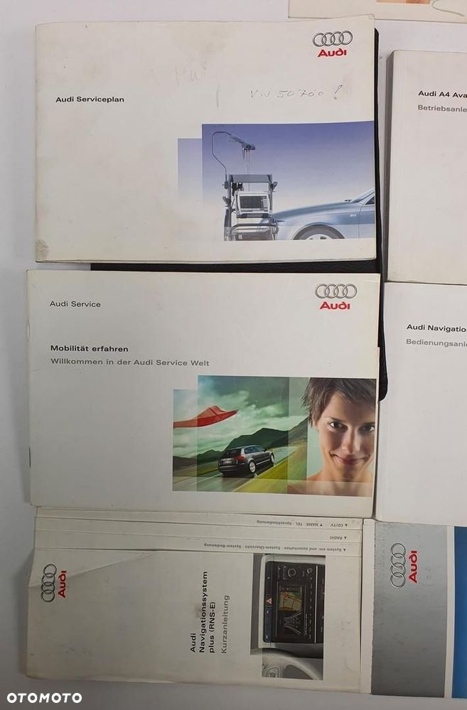 INSTRUKCJA OBSŁUGI + ETUI AUDI A4 B7 - 3