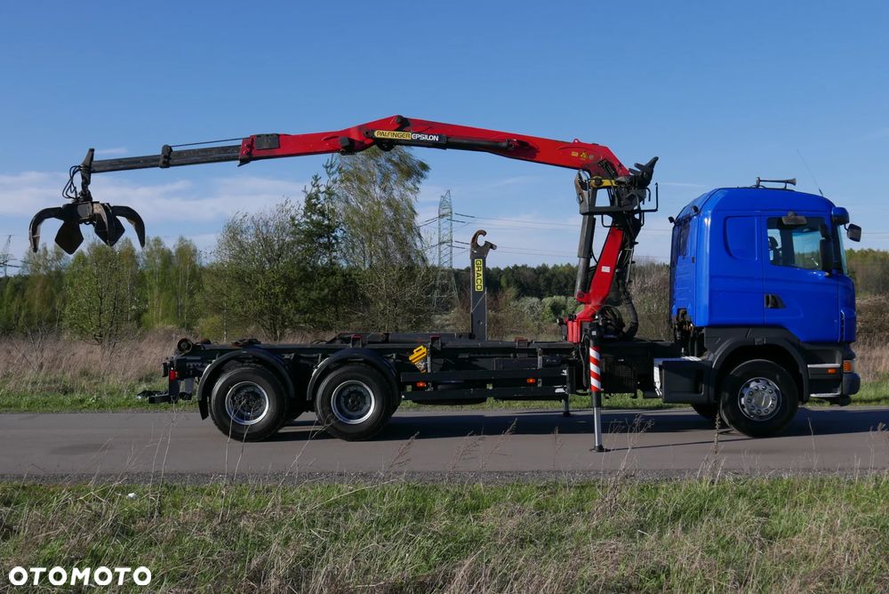 Scania R 380 6X4 RESOR DŹWIG PALFINGER BLOKADA MOSTÓW MANUAL DO ZŁOMU - 31