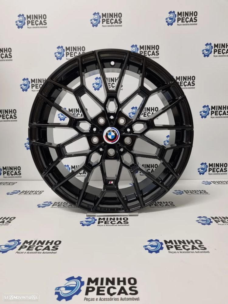 Jantes BMW Novo M4 CSL 827M em 19 Preto Brilho (5x112) - 8