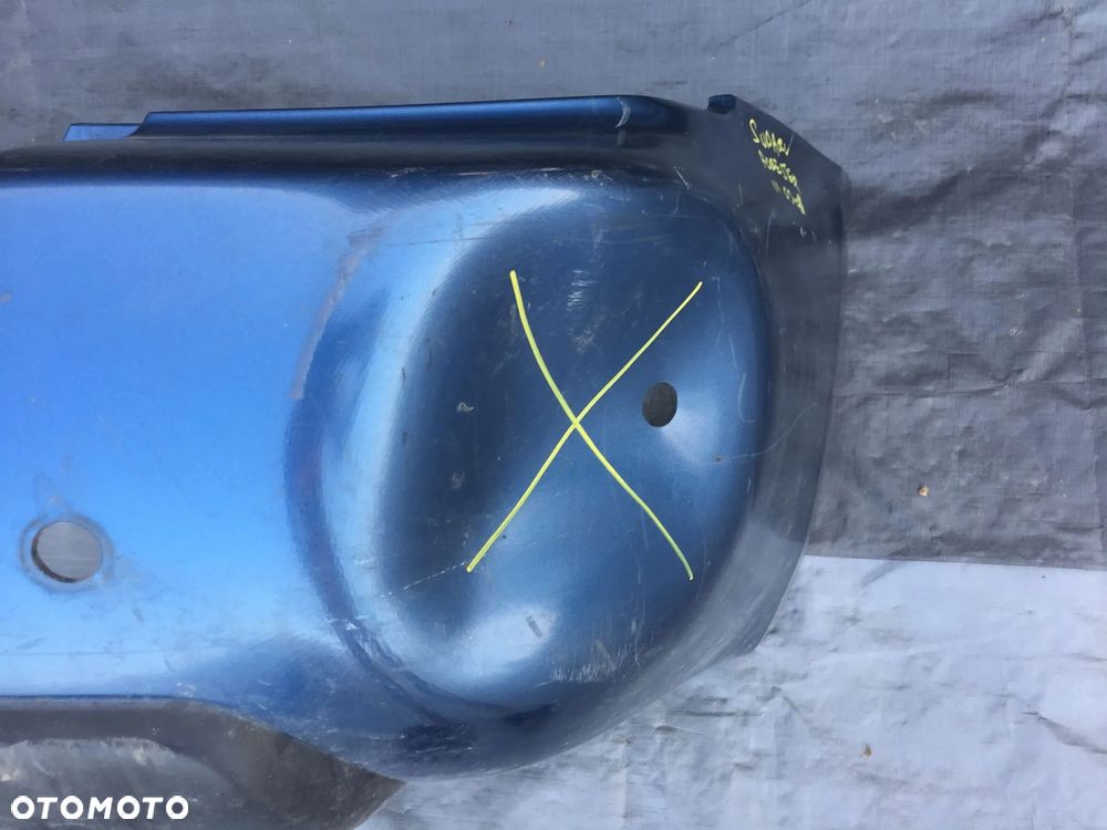 SUBARU FORESTER II SG 2003-2008 ZDERZAK TYLNY TYŁ NAKŁADKA LISTWA CHROM - 6