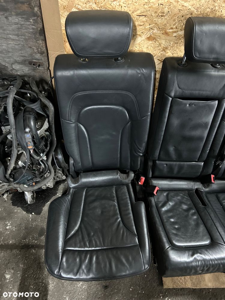 Audi Q5 8R fotele komplet s-line elektryczne kierowcy pasażera tapicerka kanapa - 15