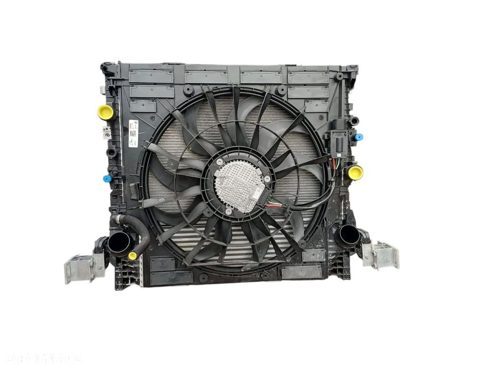 KOMPLET CHŁODNIC CHŁODNICE WENTYLATOR BMW X5 G05 X6 G06 X7 G07 3.0D - 3