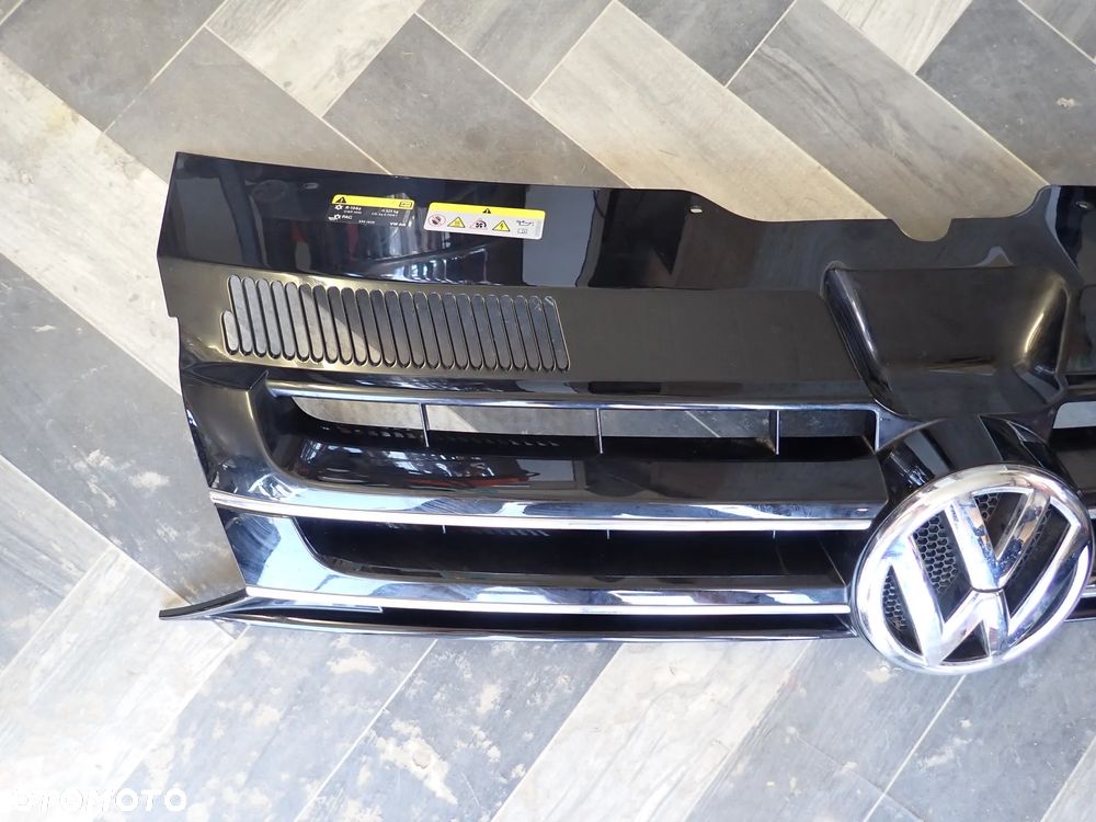 VOLKSWAGEN T5 LIFT 7E5853653 GRILL ATRAPA PRZÓD PRZEDNIA - 2