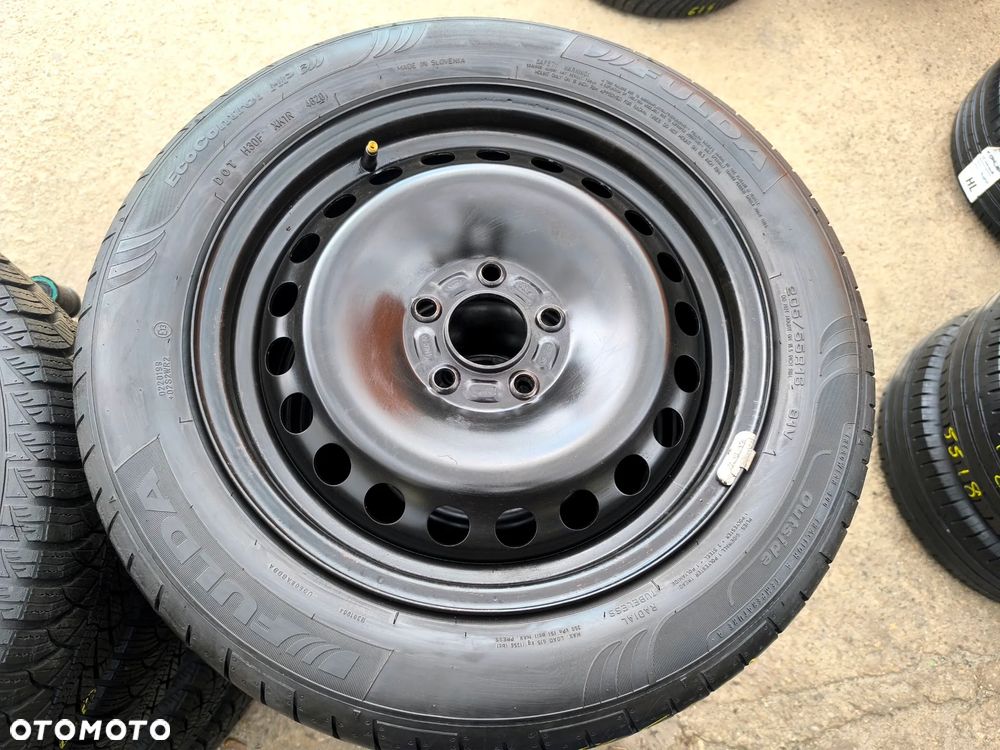 5x108 Felgi Stalowe Stal 16 Koła letnie Lato FORD MONDEO MK3 MK4 FOCUS KUGA CMAX TOURNEO TRANSIT CONNECT VOLVO C30 V40 S40 V50 V40 CC 7mm Legnica ALU-RAD 205/55 20r. - 3