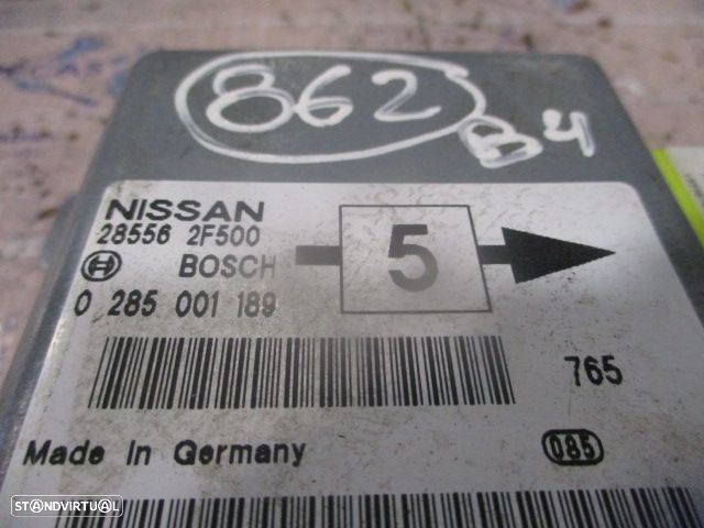 Modulo Airbag 0285001189 285562F500 NISSAN PRIMERA 2 GT 1997 2.0I 150CV 4P CINZA - 4
