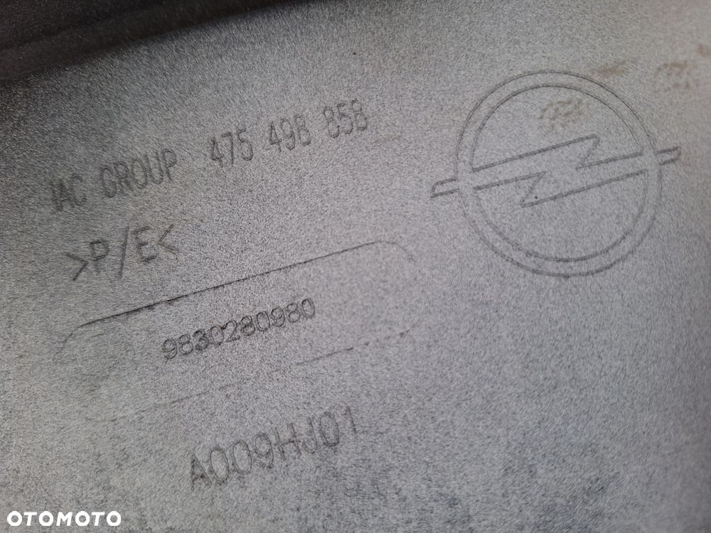 OPEL CORSA F 19-23 NIE KLEJONY! SUPER STAN W KOLOR EWP ZDERZAK PRZÓD PRZEDNI+STELAŻ+KRATKI ORYG. GM 9830280980 WYSYŁKA 2 - 16