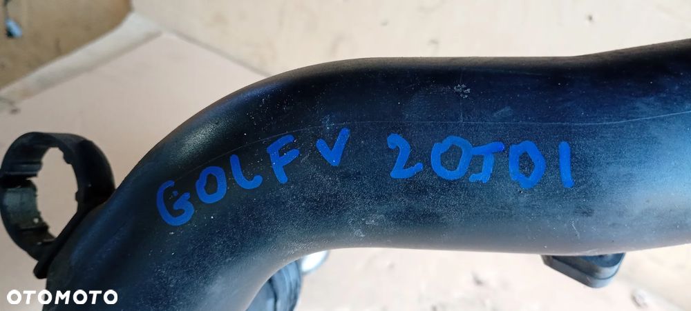 Przewód wąż rura intercoolera VW Golf V 2.0 TDI 1K0145762AD 1K0145770D - 12