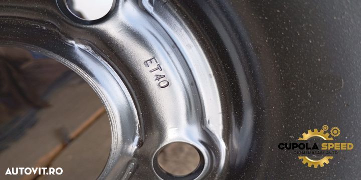 Roata de rezerva slim 145 / 90 / R16 ET40 Renault Megane 4 [2016 - 20 - 3