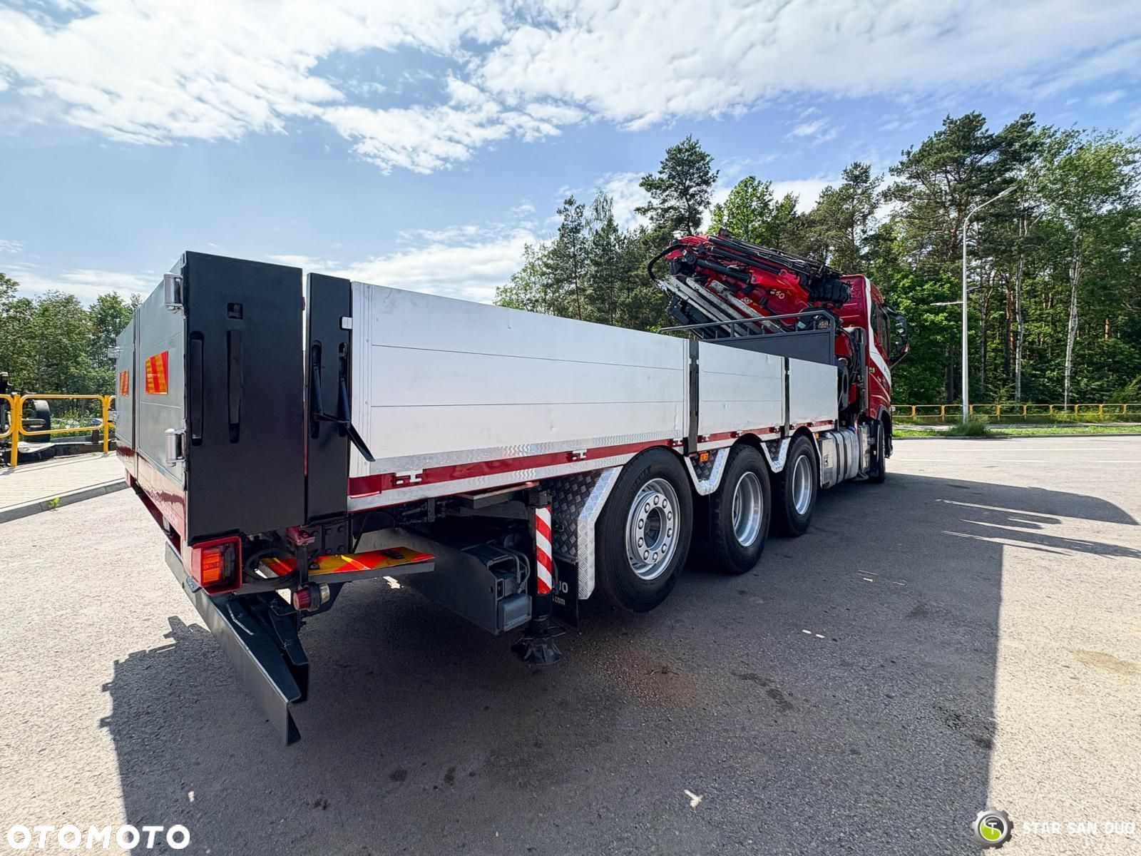 Volvo FH 540 8x4 FASSI F660  Żuraw Fly JIB Wciągarka - 13