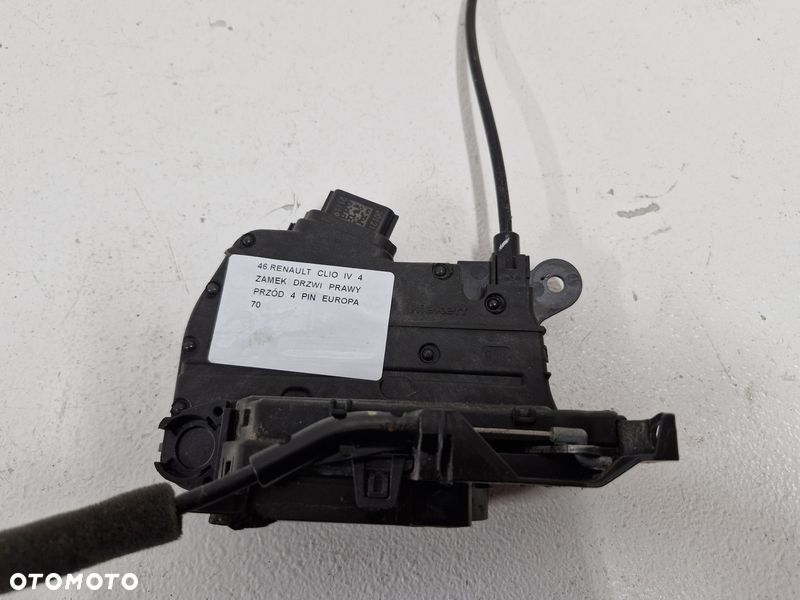 renault clio iv 4 zamek drzwi prawy przó 4 pin europa - 2