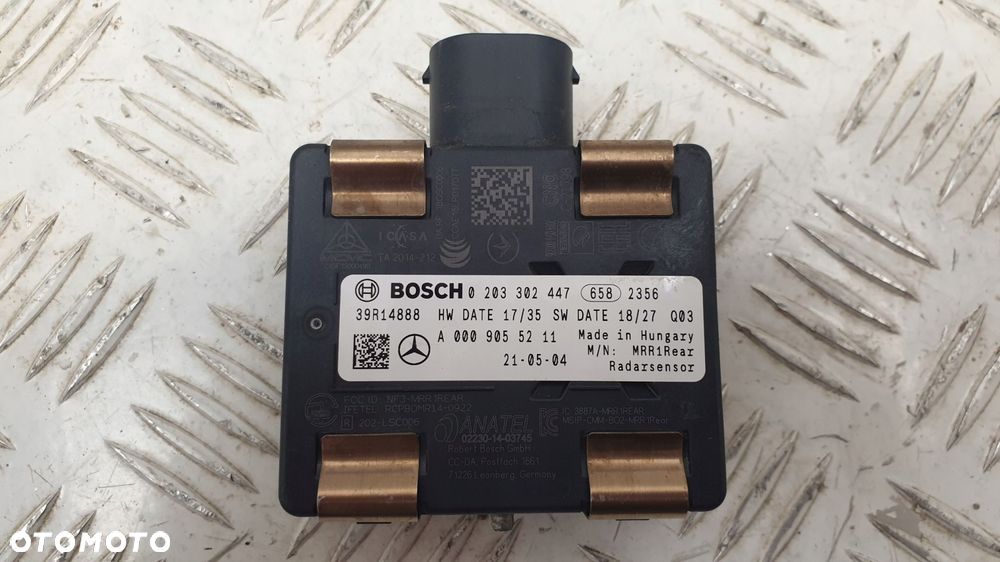 radar acc distronic mercedes a0009055211 - 2