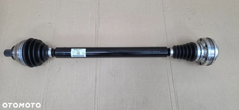 VW AUDI SEAT SKODA 2.0 TDI PÓŁOŚ PRAWA KOMPLETNA 5K0407272C - 1