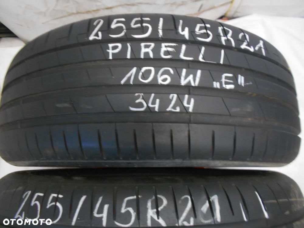 OPONY 255/45R21 PIRELLI PZERO E DOT 3424 7MM - 4