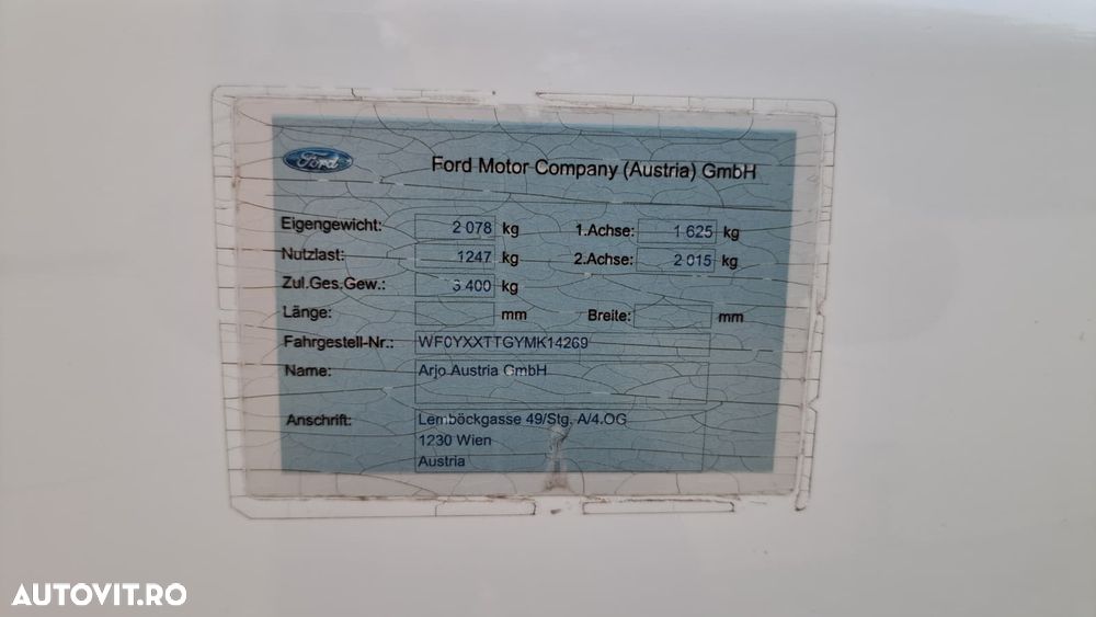 Ford CUSTOM VAN TREND L1H1 A/T FWD - 19