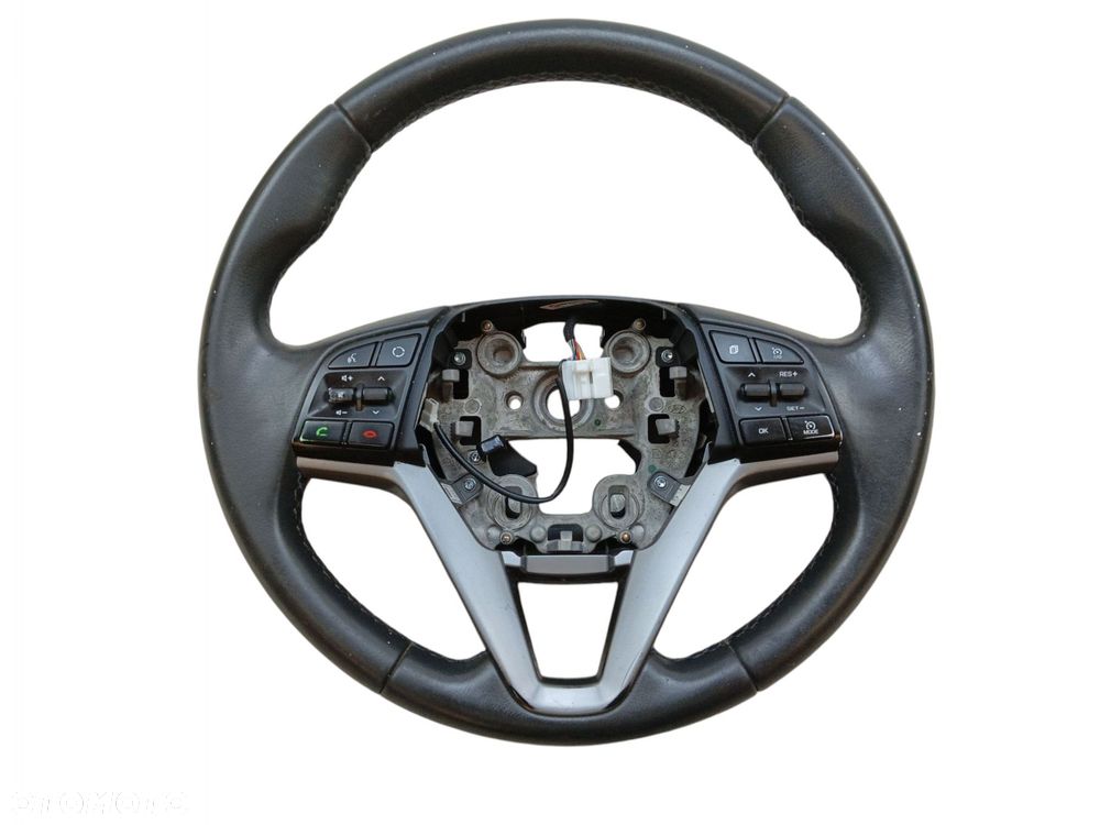 KIEROWNICA SKÓRA HYUNDAI TUCSON III (2015-2018) 56110-D7580 MULTIFUNKCYJNA
