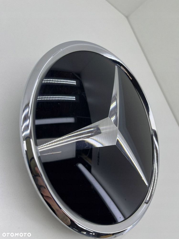 MERCEDES W253 W213 EMBLEMAT ZNACZEK LOGO POD RADAR PODGRZEWANY A0008880500 - 4