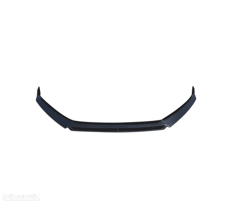 SPOILER LIP VOLKSWAGEN VW SCIROCCO 15- LOOK R PRETO BRILHANTE - 2