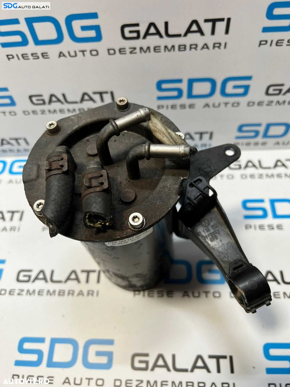 Suport Corp Carcasa Filtru Combustibil Motorina Skoda Octavia 2 1.6 TDI CAY CAYC 2008 - 2013 Cod 3C0127400D 1K0127399CA - 1