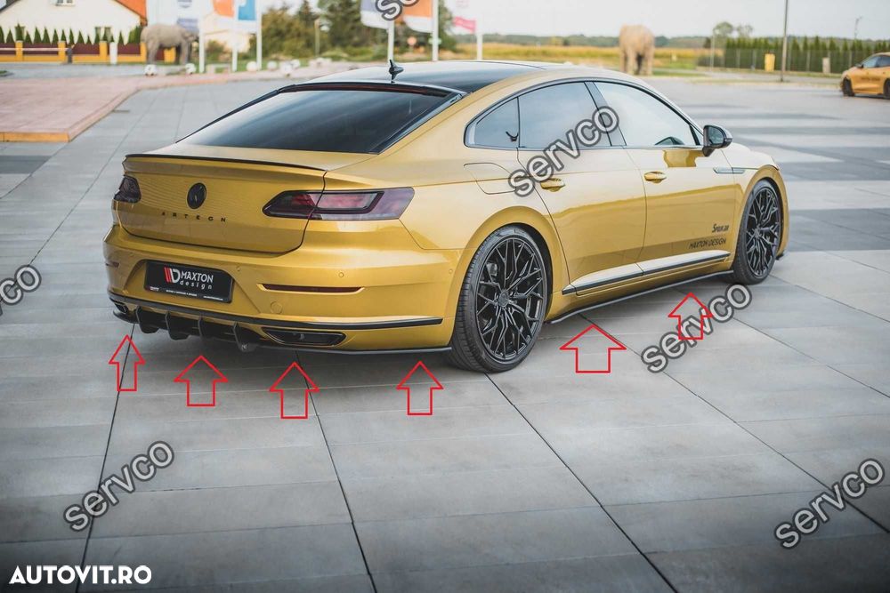 Pachet Body kit Volkswagen Arteon R-Line 2017-2020 v4 - Maxton Design - 4