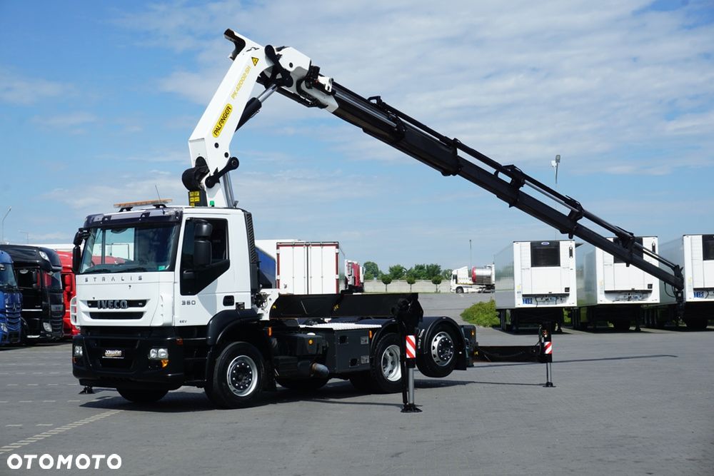 Iveco STRALIS / 260E36 / 6 X 2 / HDS PALFINGER PK 42 002 SH-E / WYSIĘG 17 M - 6